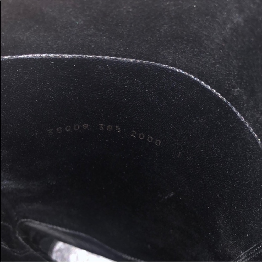 ✨🖤 Giuseppe Zanotti Black shiny textured
Leather Boot🖤✨ - Picture 16 of 16